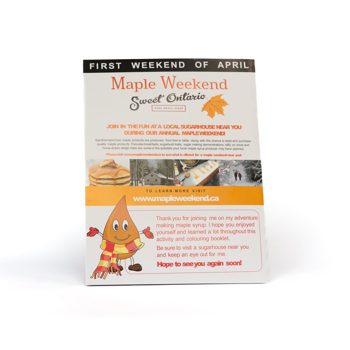 Sappy’s Children’s Maple Activity Book