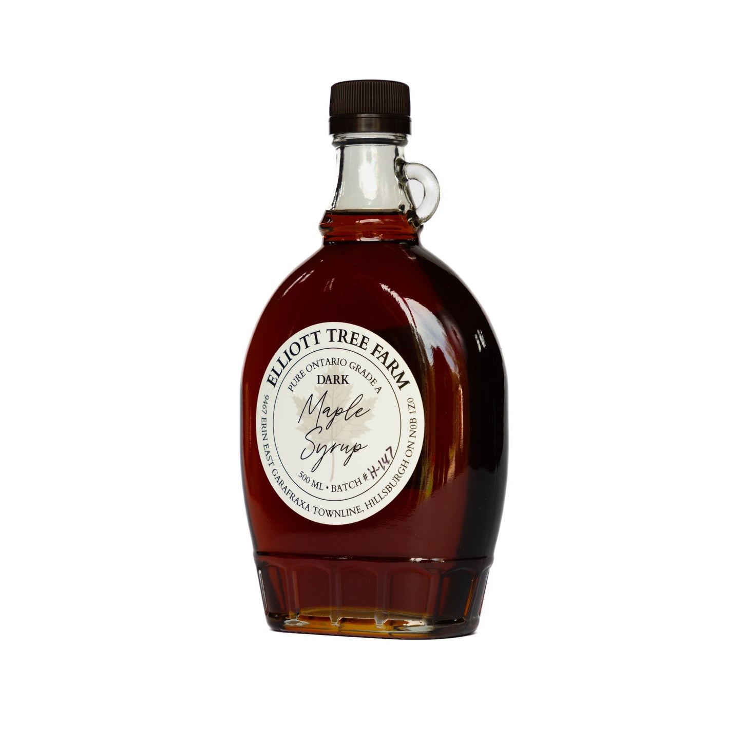 Late Harvest Dark 500 ml - 100% Pure Ontario Grade A Small Batch Maple Syrup
