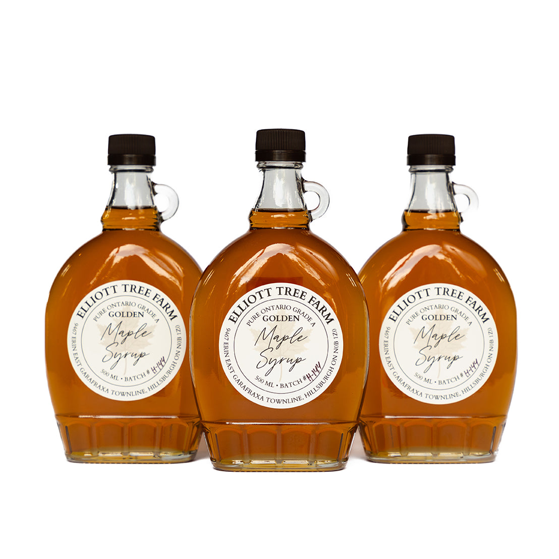 Early Harvest Golden 500 ml - 100% Pure Ontario Grade A Small Batch Maple Syrup