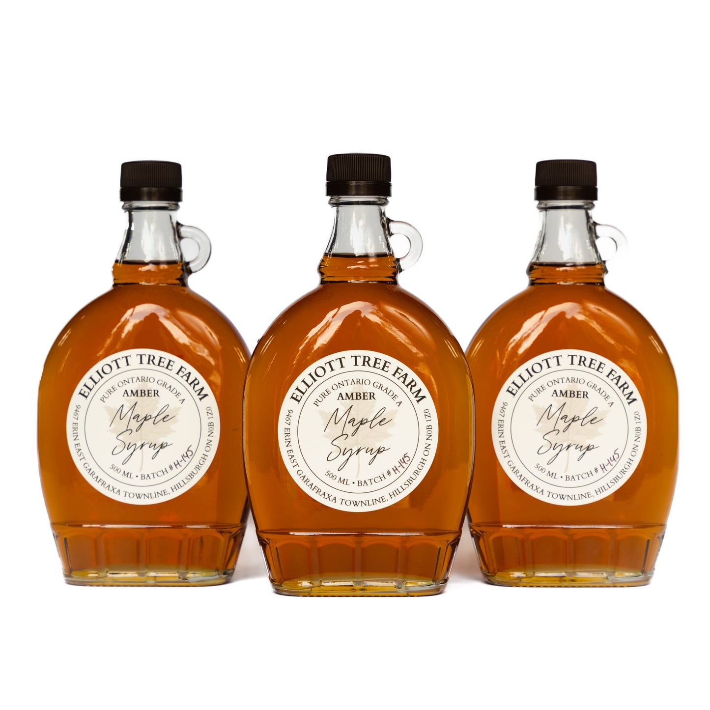 Mid Season Harvest Amber 500 ml - 100% Pure Ontario Grade A Small Batch Maple Syrup
