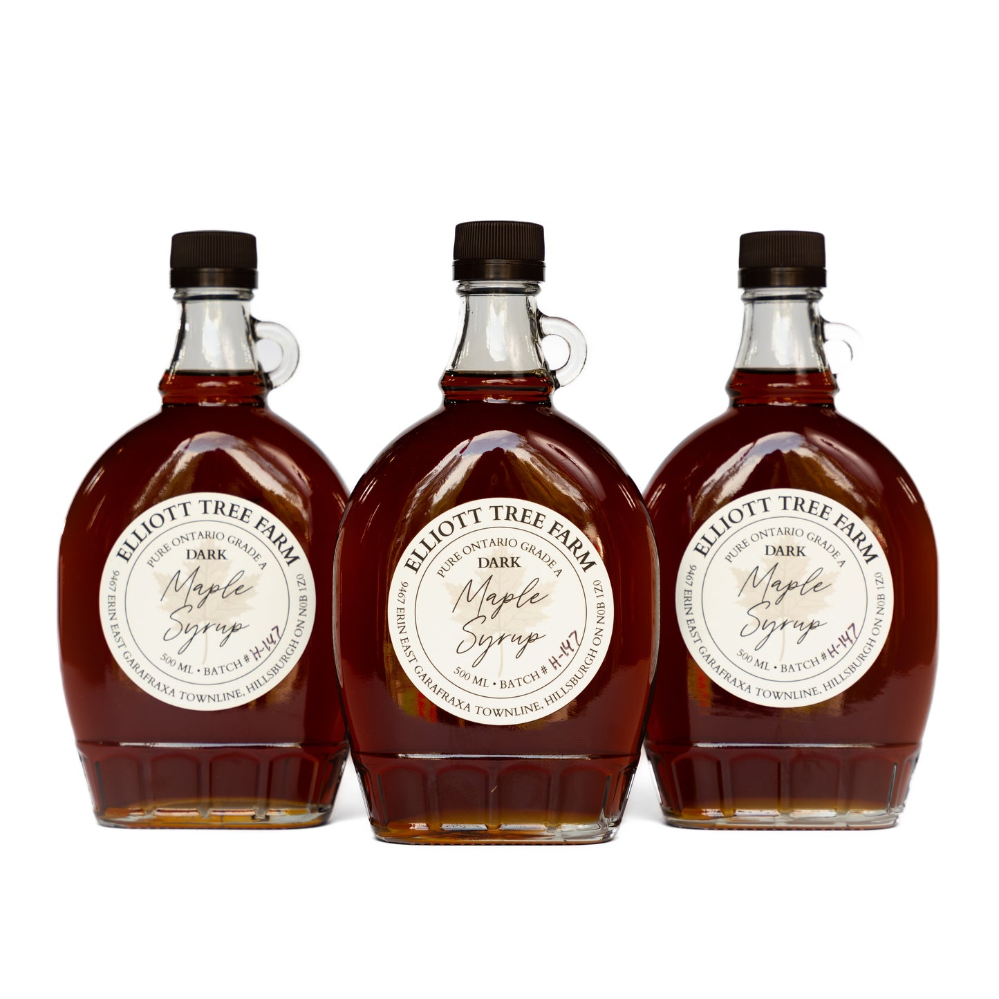 Late Harvest Dark 500 ml - 100% Pure Ontario Grade A Small Batch Maple Syrup