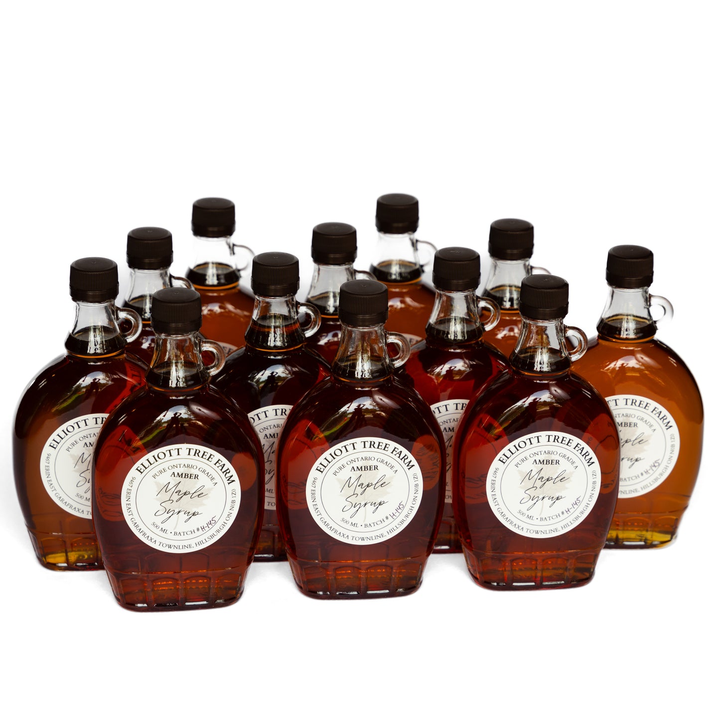 Mid Season Harvest Amber 500 ml - 100% Pure Ontario Grade A Small Batch Maple Syrup