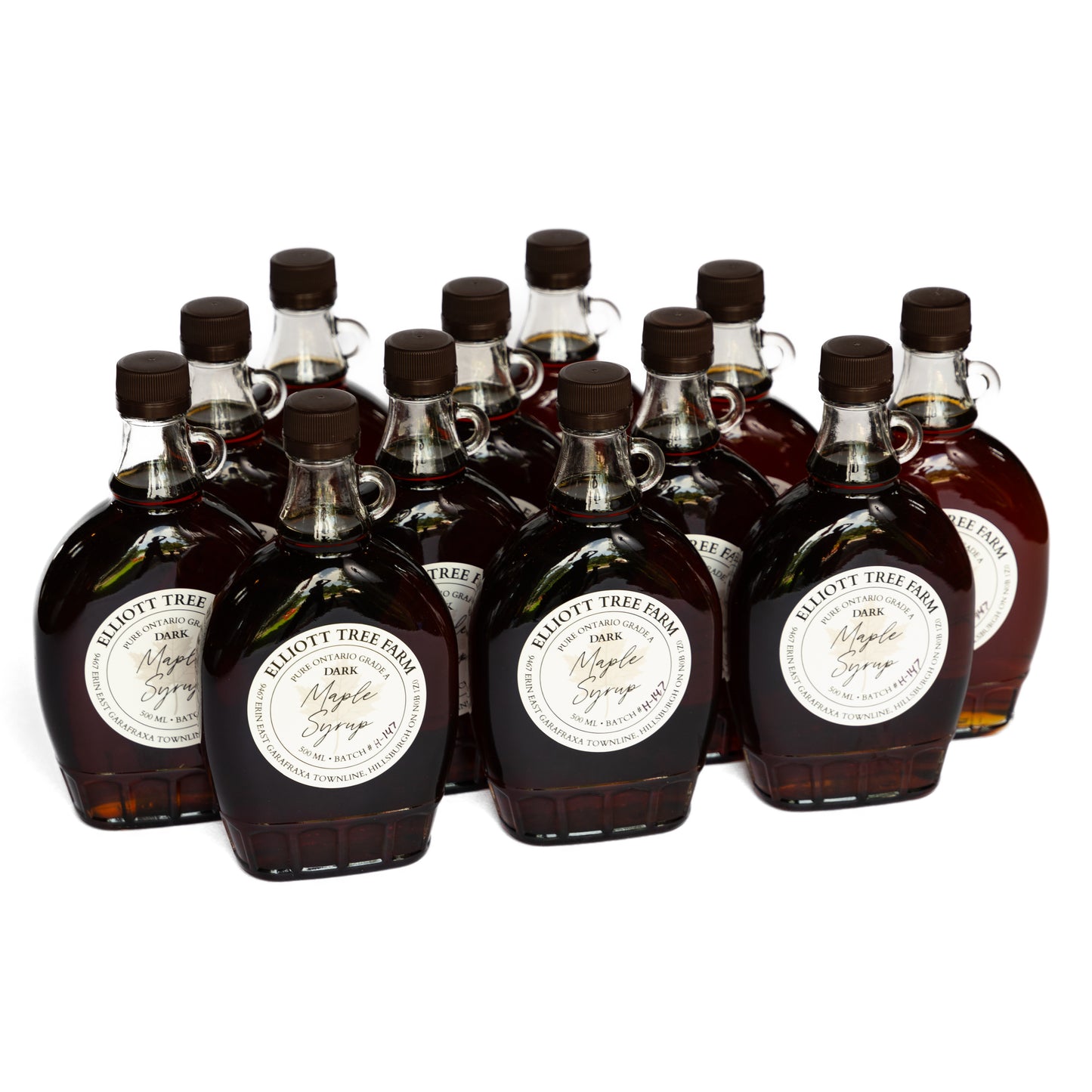 Late Harvest Dark 500 ml - 100% Pure Ontario Grade A Small Batch Maple Syrup