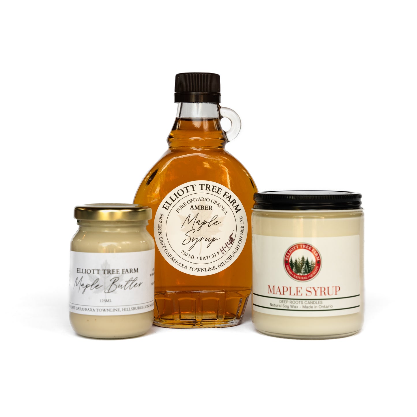 Syrup, Butter Candle Gift Packages