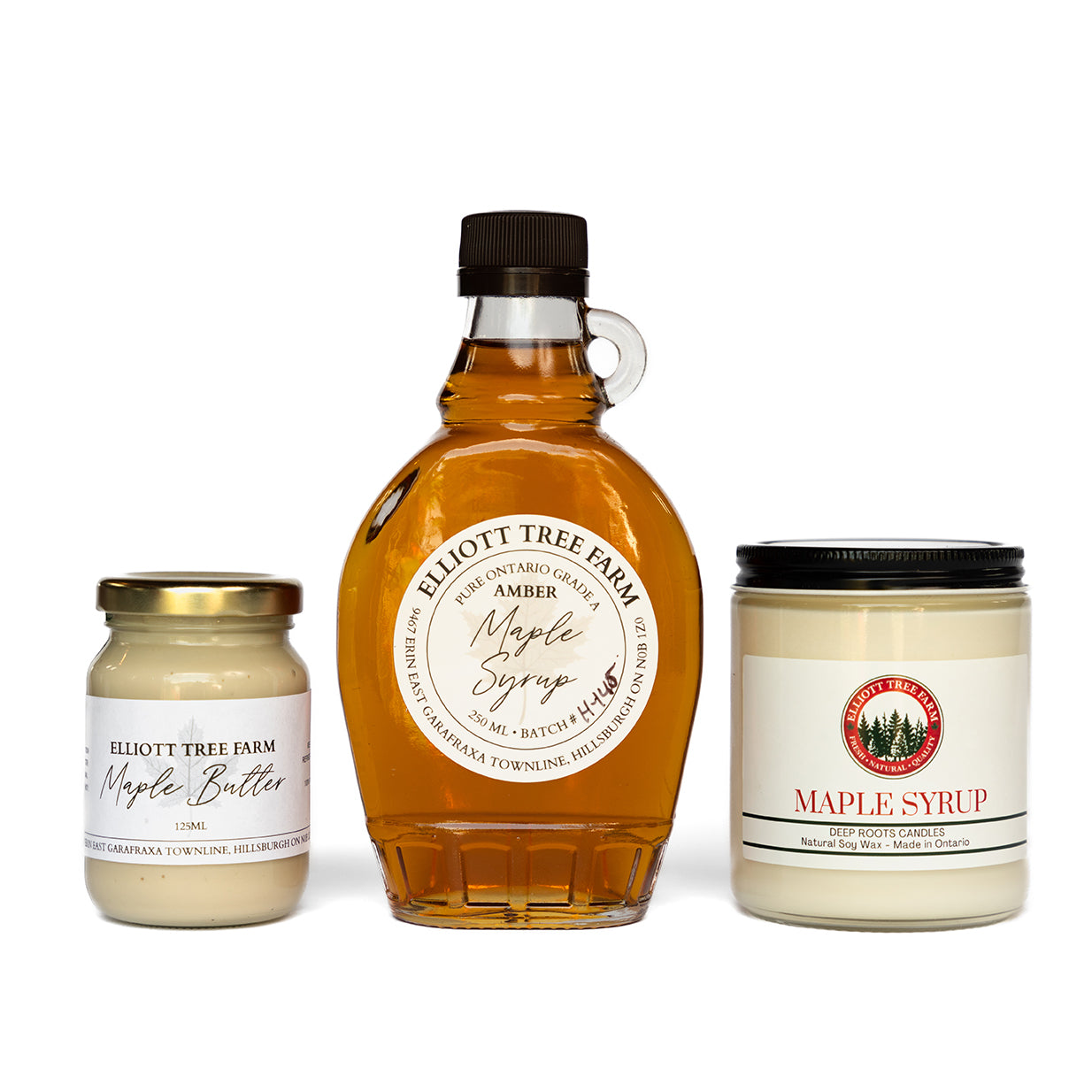Syrup, Butter Candle Gift Packages