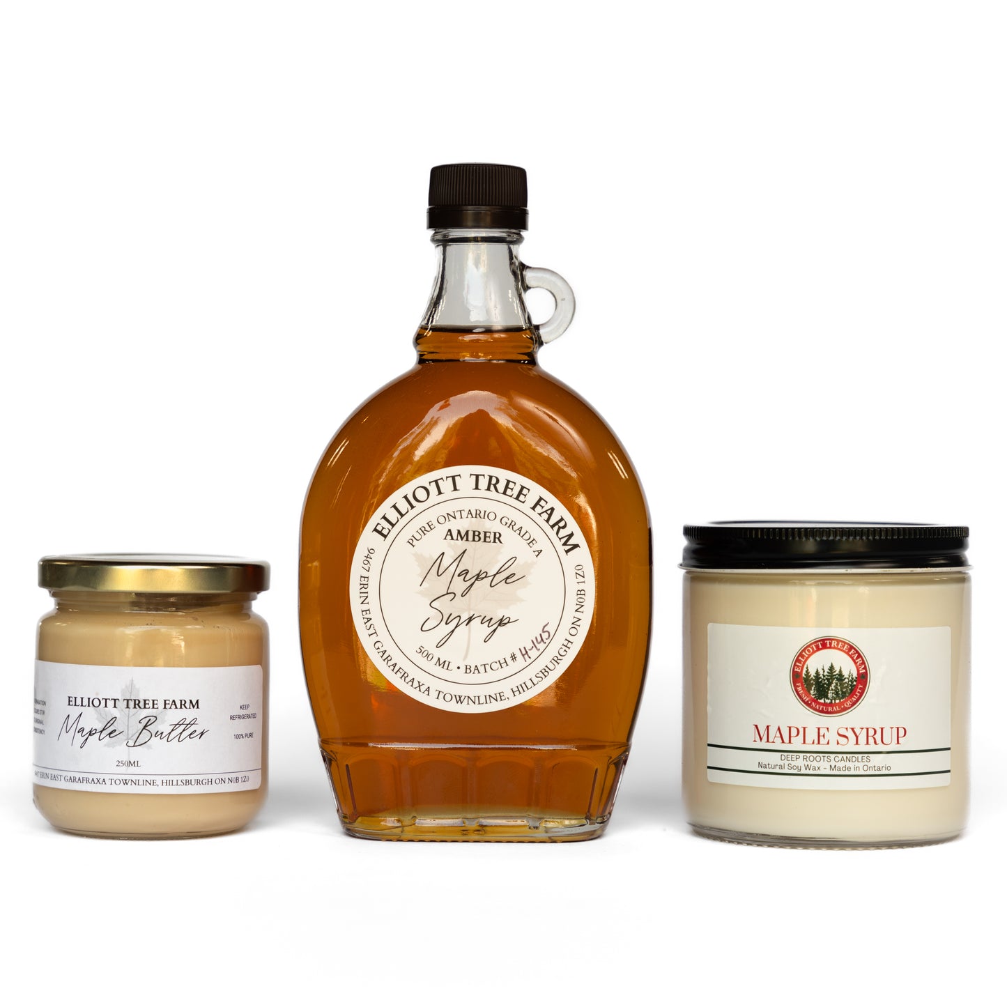 Syrup, Butter Candle Gift Packages
