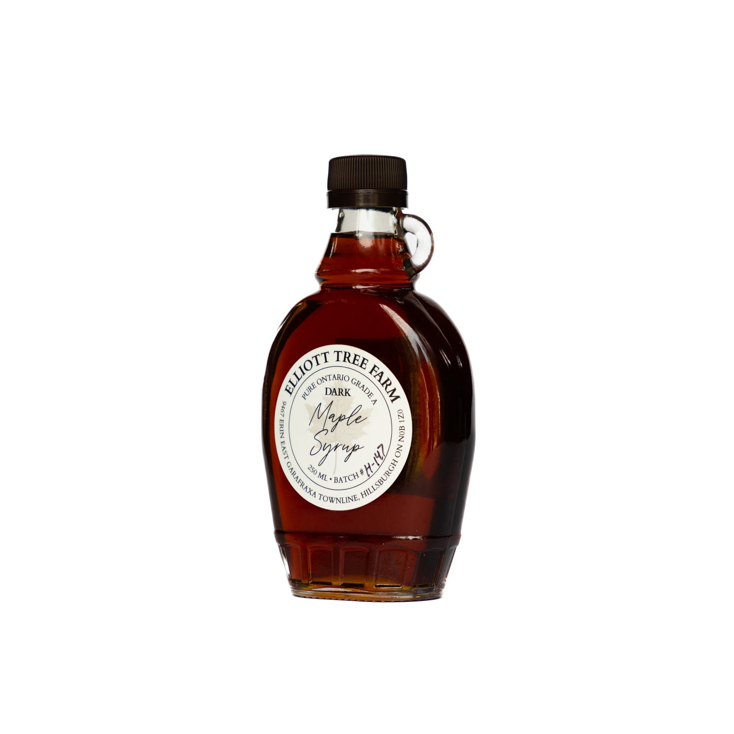 Late Harvest Dark 250 ml - 100% Pure Ontario Grade A Small Batch Maple Syrup