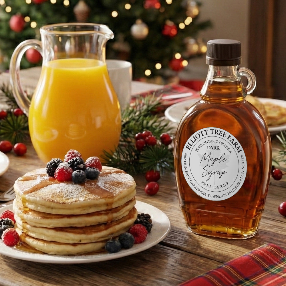 Late Harvest Dark 500 ml - 100% Pure Ontario Grade A Small Batch Maple Syrup