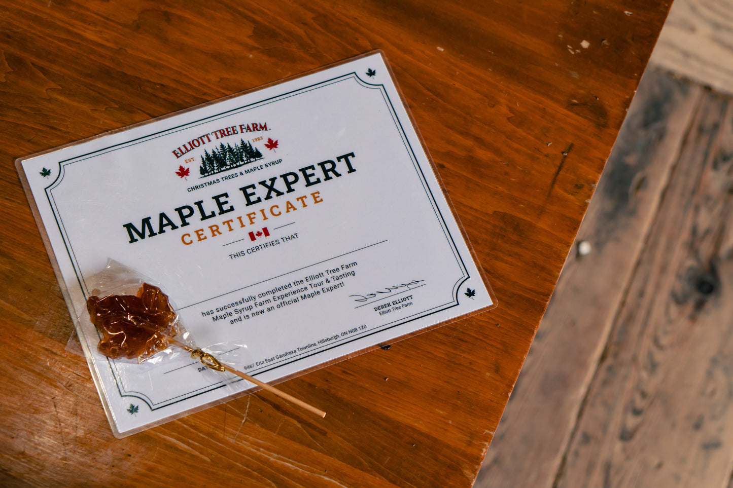 Maple Syrup Farm Experience & Tasting