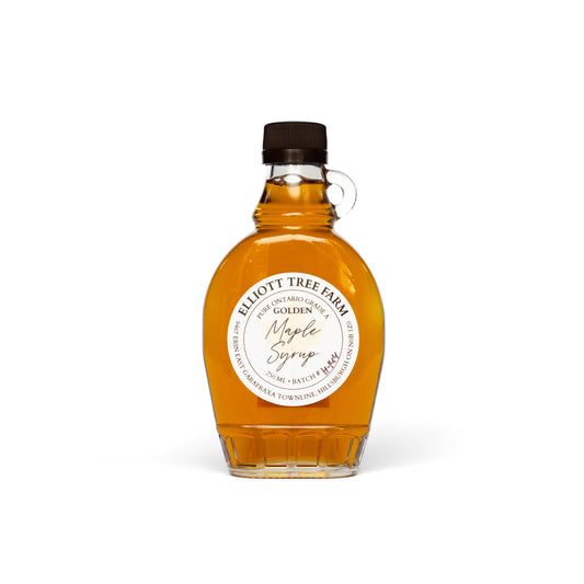 Early Harvest Golden 250 ml - 100% Pure Ontario Grade A Small Batch Maple Syrup