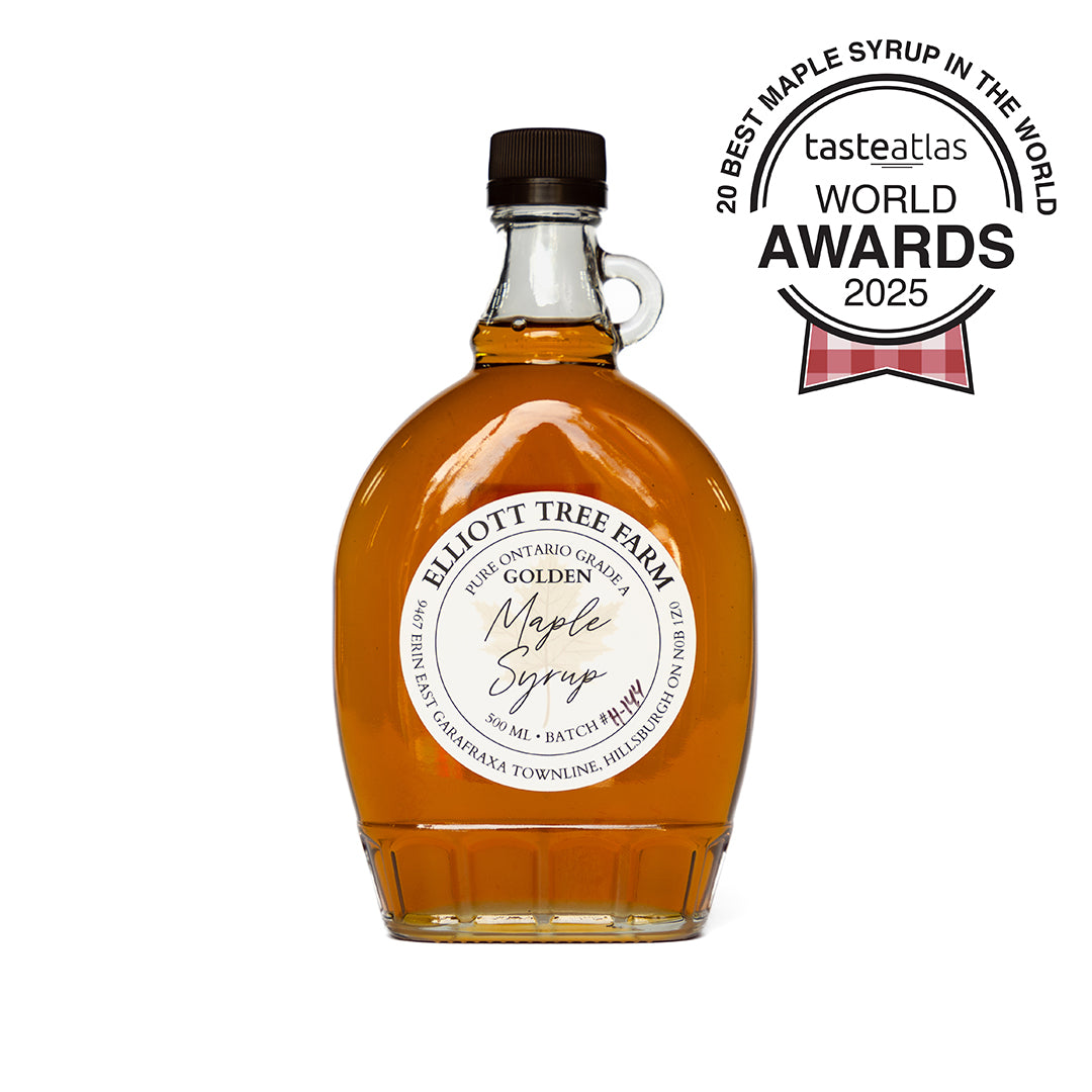 Early Harvest Golden 500 ml - 100% Pure Ontario Grade A Small Batch Maple Syrup
