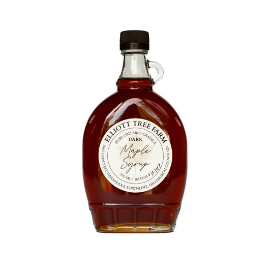 Late Harvest Dark 500 ml - 100% Pure Ontario Grade A Small Batch Maple Syrup